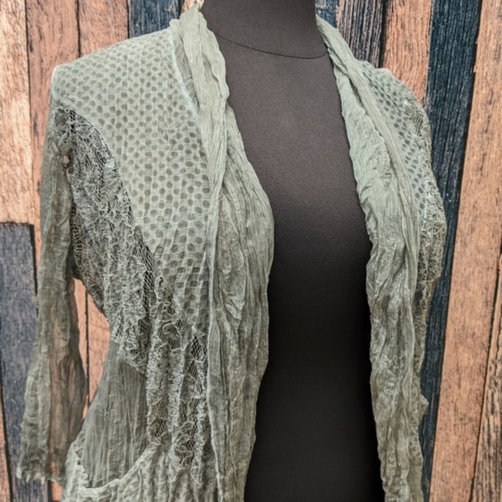 Chico's Loose Layering Gray Sweater